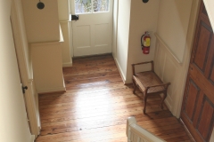 looking down stairs to 2nd floor